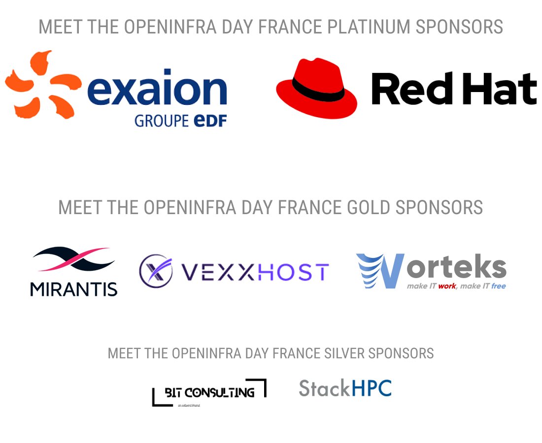Bonjour Paris! 🇫🇷

Join us later this afternoon at the #OpenInfraDay in Paris-Saclay, France.

Our CEO, <a href="/_mnaser/">Mohammed Naser</a> will be talking about how to simplify and scale Kubernetes with OpenStack, while maintaining control over your costs and environment.