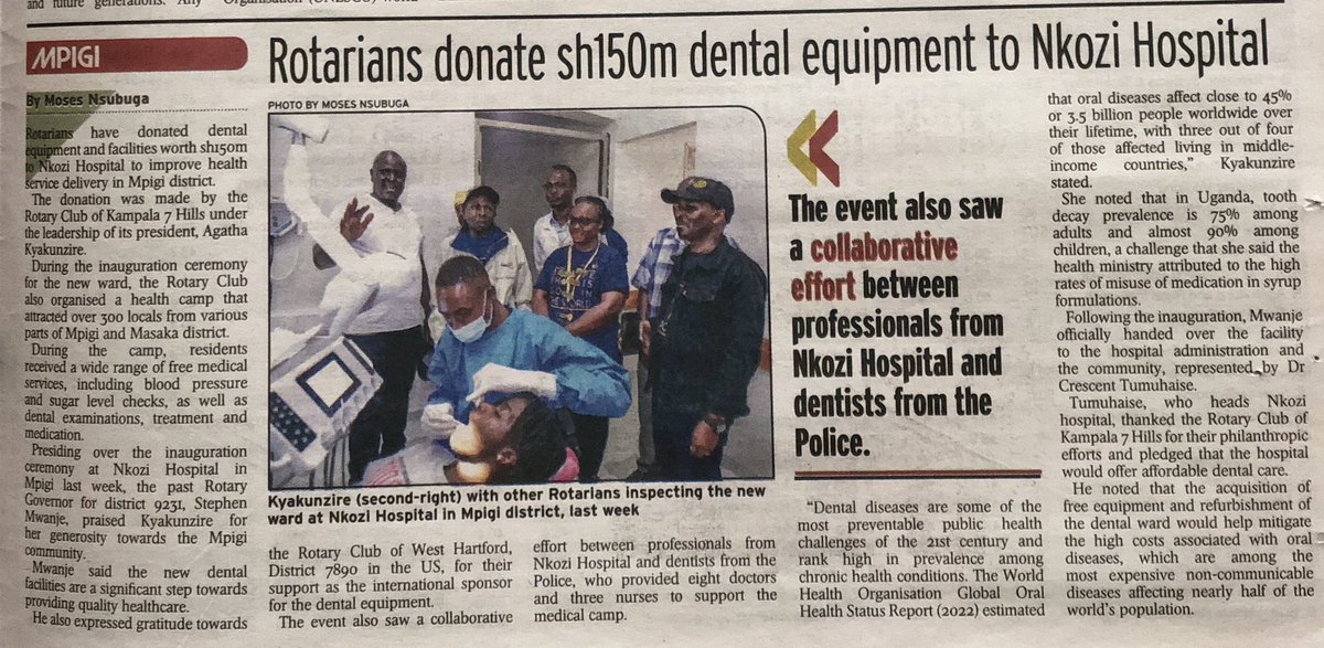 Rotary Club of Kampala 7 Hills tweet media