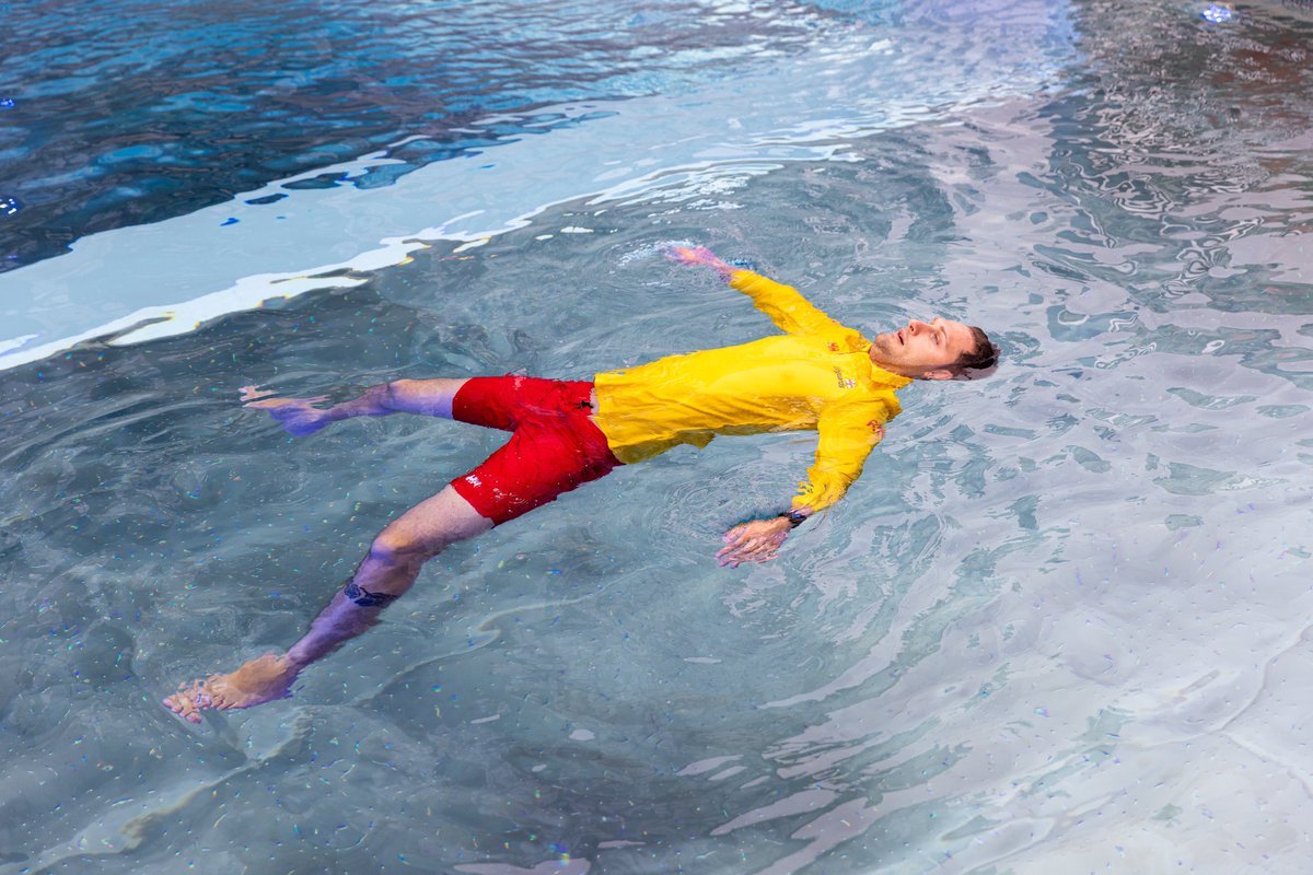 #FloatToLive 
- Tilt your head back with ears submerged   
- Relax &amp; try to control your breathing   
- Move your hands to help stay afloat   
- Once over the initial shock, call for help or swim to safety   
- Call 999. Ask for coastguard.   

Remember it. Share it.