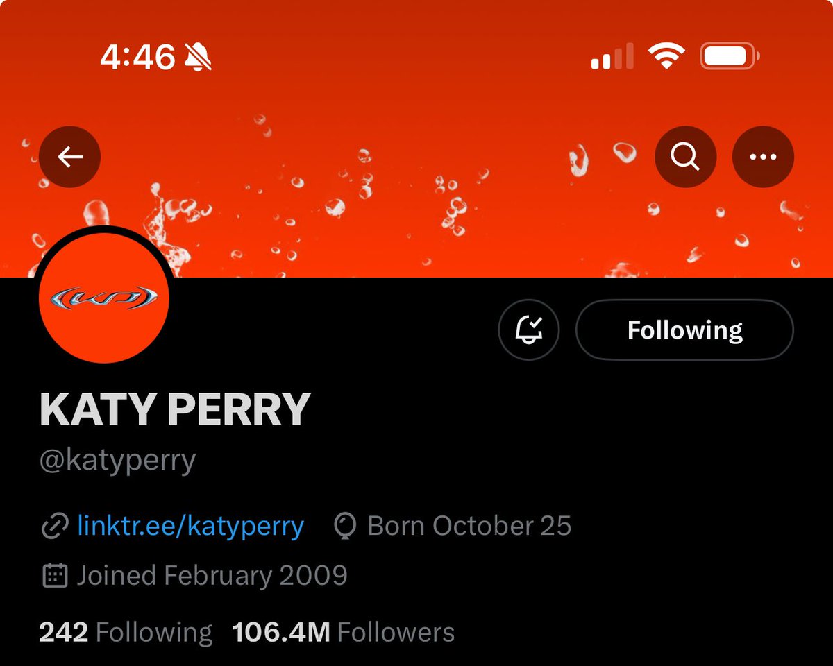 InfjHakan's tweet photo. ๐จKATY PERRY CHANGED HER LAYOUTโผ๏ธ https://t.co/7oJWomasaw