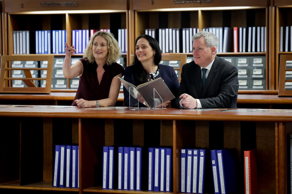 Work has commenced on an ambitious re-development of @NARIreland with over €37m in investment; future-proofing records of the State over the coming decades in a purpose-built, modern archive repository. 🏛️ Details: gov.ie/en/press-relea… #Culture #Archives