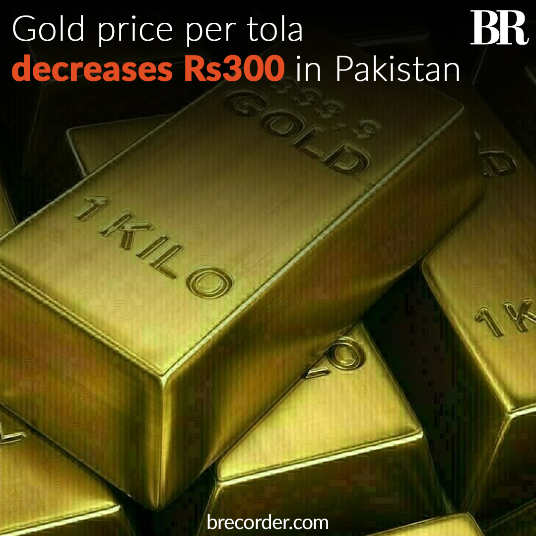 Gold fell for second straight session in Pakistan on Wednesday, witnessing a decrease of Rs300 per tola in line with some ease in the international rate. In the local market, gold price per tola stood at Rs248,200. Read more: brecorder.com/news/40304687/… #Gold #GoldPrice