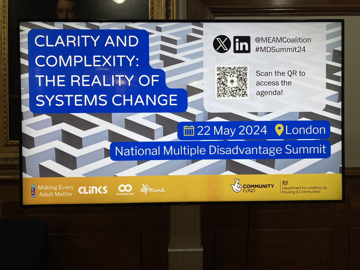 Ready to welcome our delegates for an exciting day exploring what it truly takes to transform our services and systems for and with people facing #MultipleDisadvantage! Follow along and share your thoughts #MDSummit24