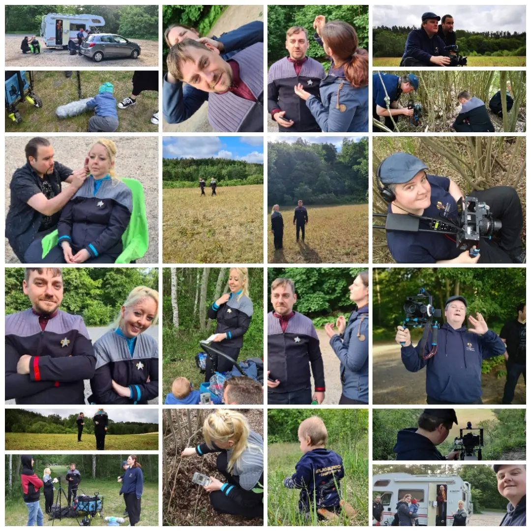 Exactly 2 years ago today we had our first day of filming for our current #Euderion episode "The Legacy of the Archein".
You can see the final result in the finished 50 minute film on YouTube: youtu.be/WSqRHb4ohXE?si…

#startrek #startrekfanfilm #euderioninfinity #fanfilm
