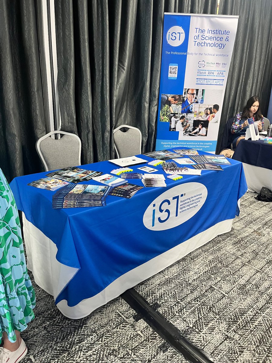 istonline's tweet image. Michelle and Arthur are here at @SciLabShow with @NTDCtweets.

Come and say hello and have a chat about Professional Registration #SciLabShow2024