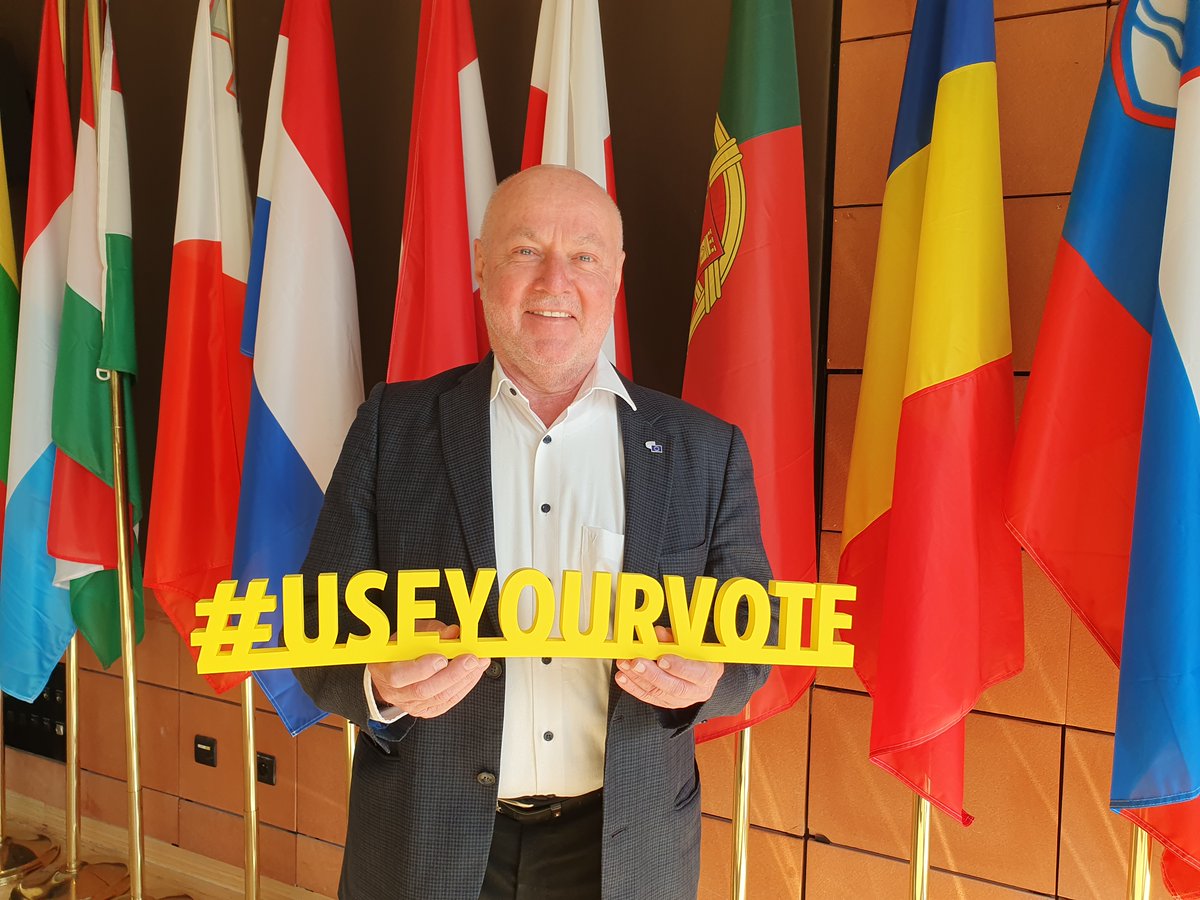 🗳️A Europe🇪🇺 strengthened by the voices of its citizens will overcome the great challenges of our time. Therefore, every individual can contribute to a better Europe! 🗣️ Vice-president Rudolf Kolbe #UseYourVote #EUelections2024 📅 6-9 June 2024 europa.eu/!tjbvqr