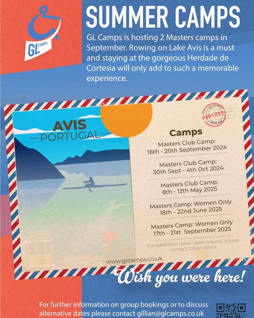 2 Masters rowing camps strategically placed for when kids go back to school and uni! Time to work on you, on and off the water. Join me in kicking off your new season rowing goals...we're not about 'boot camps' we're all about empowering, supporting, boosting and having fun!