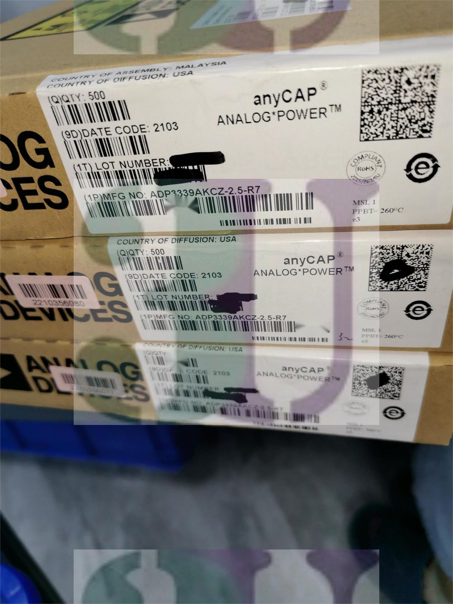 3uchip's tweet photo. ADP3339AKCZ-2.5-R7 In stock 

Analog Devices Inc.
IC REG LINEAR 2.5V 1.5A SOT223-3

Pls contact: sales2@3uchip.com

#ADI #IC  #Chips #electronic #electroniccomponents #icchips #ic #CircuitEngineering https://t.co/BvnulY4G2Z