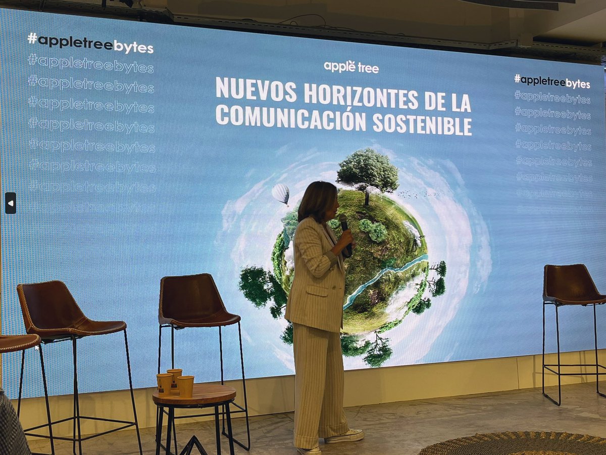 mkdirecto's tweet photo. 🌏 Esta mañana estamos cubriendo la nueva edición de #appletreebytes para conocer los nuevos horizontes de la comunicación sostenible 🍃@appletreeagency https://t.co/l7mNOi9Zr7