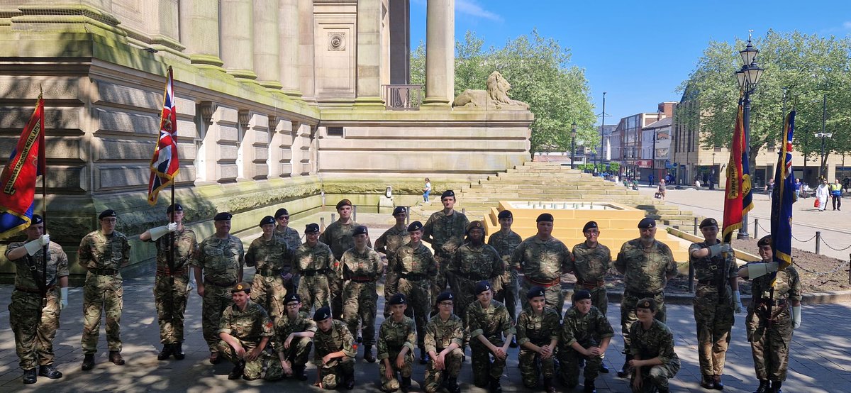 Two of our Year 8 students represented the Army and Sea Cadets on Sunday at the Mayor of Bolton Civic Parade and we could not be prouder of them. Well done Kaiden and David! #proud #discoveringdreams #achievingambitions #HarperGreenSchool