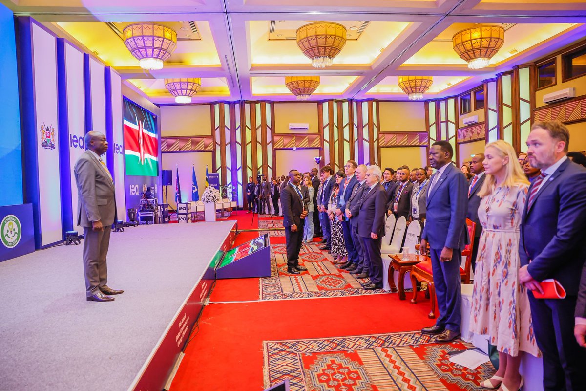 On behalf of our President, H.E. Dr @WilliamsRuto, it was a pleasure opening and participating in the @IEA's 9th Annual Global International Conference on Energy Efficiency today at Safari Park Hotel, Nairobi.
