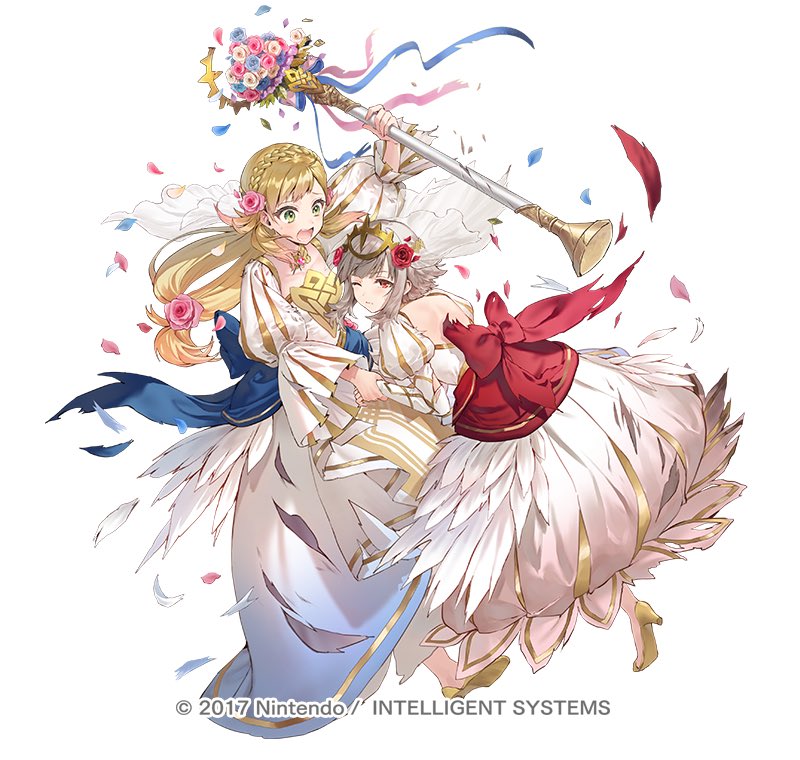 「『ファイアーエムブレム ヒーローズ』にて【祝福の双輪 シャロン】のイラストを担当」|はねこと🌻お隣の天使様/アニメ放送中໒꒱のイラスト