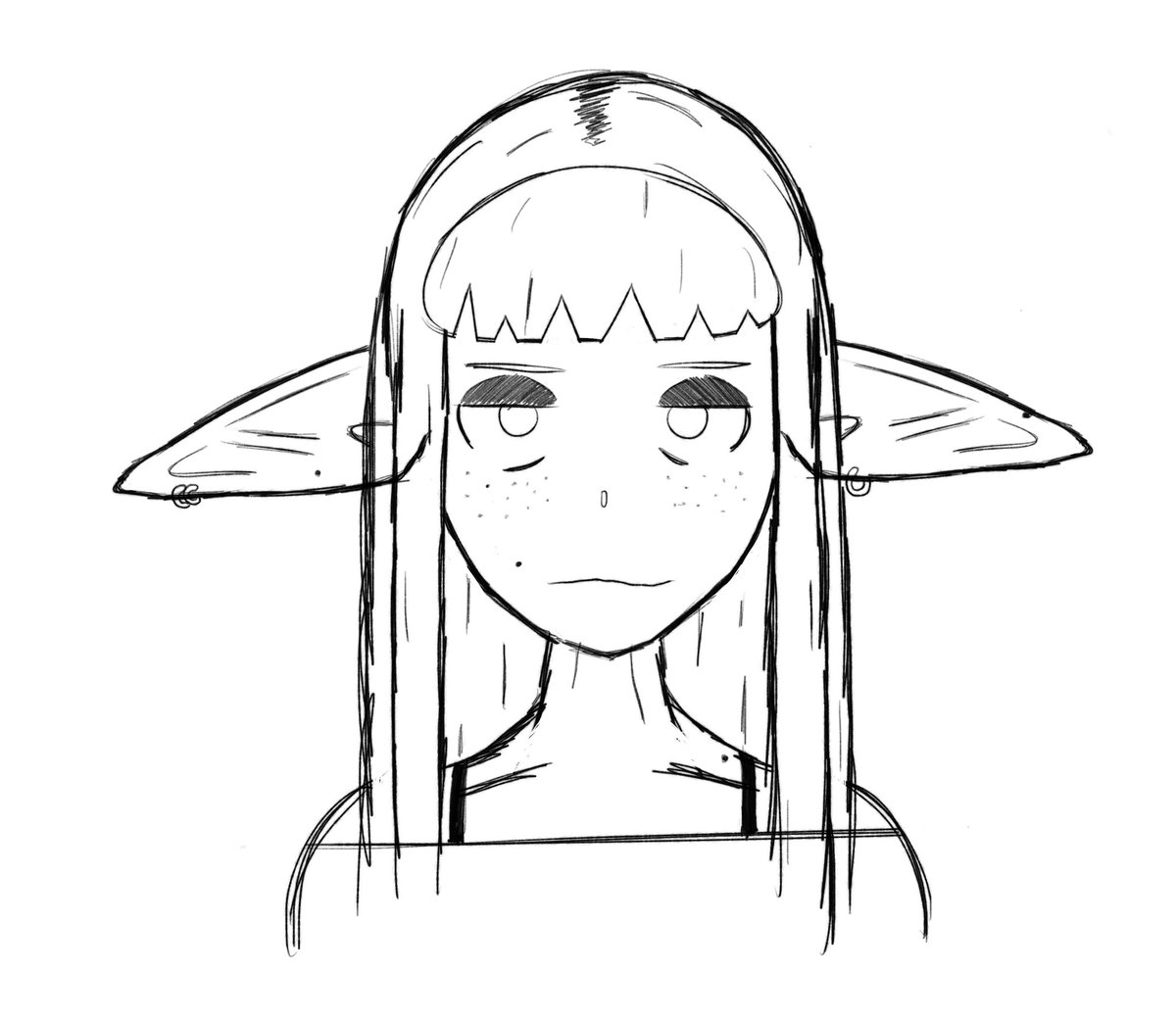 Elf girl #art