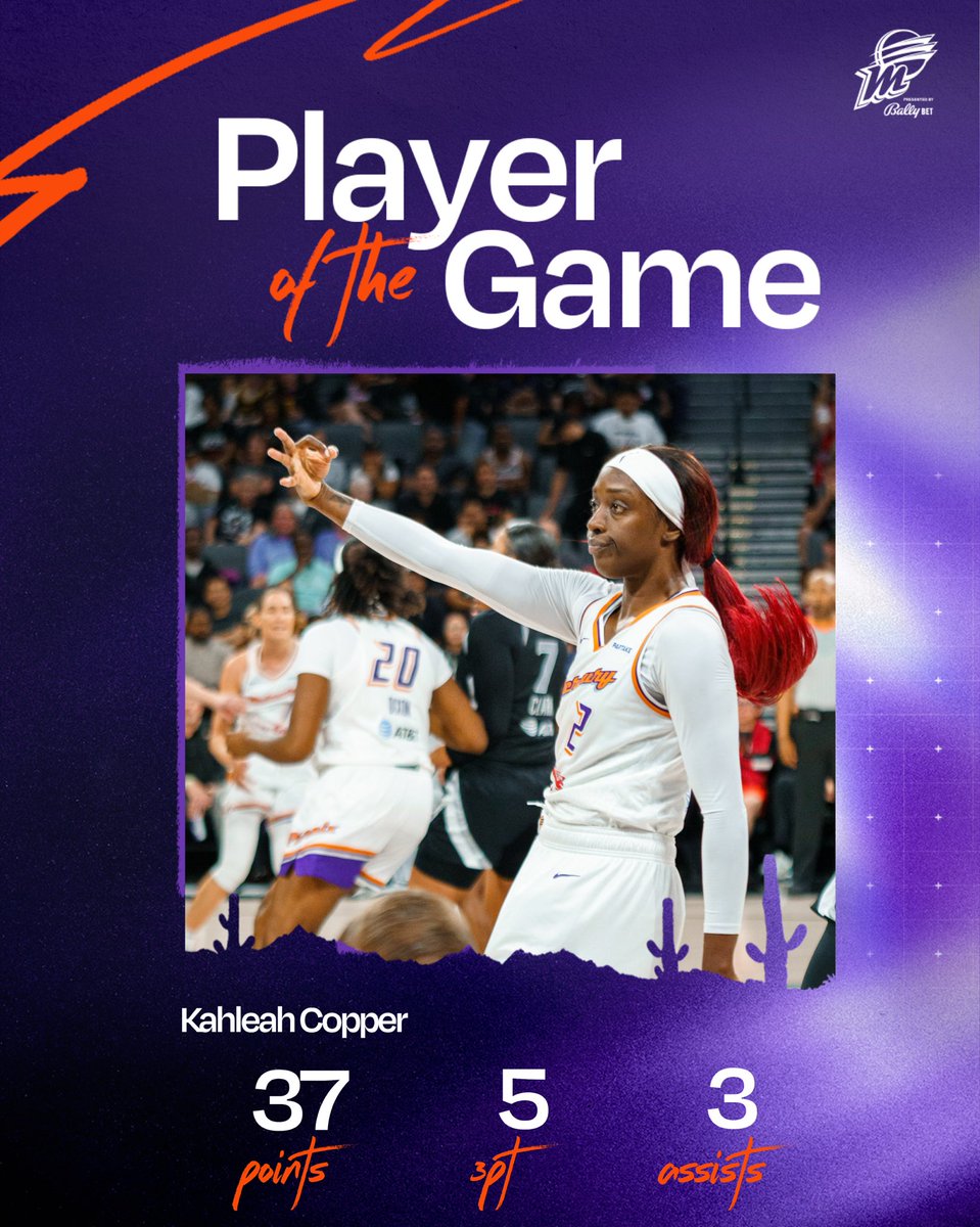 BACK-TO-BACK 37+ POINT GAMES FOR KAHLEAH COPPER! 😮‍💨