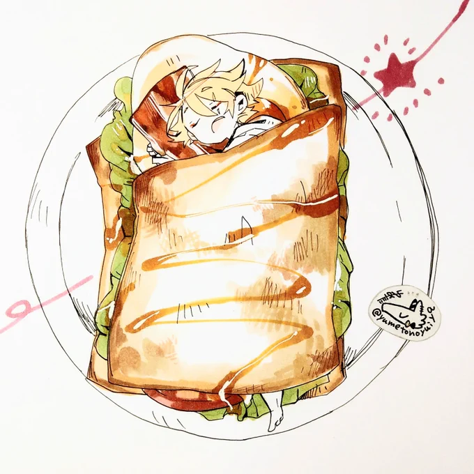 #たまご料理の日たまごサンドの夢 