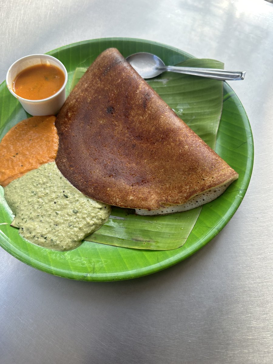 A dosa at Umesh guarantees a good day ahead #food #bangalore