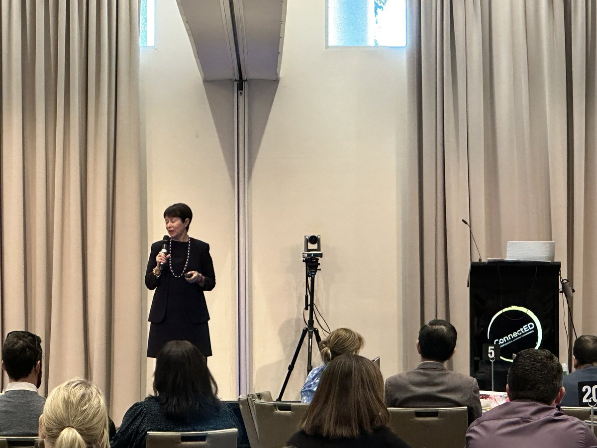 <a href="/LynSharratt/">Lyn Sharratt</a> Dr. Lyn Sharratt encouraging a shift in focus from problems to the ‘next best learning move’ 
#ConnectED24 #LeadingWithResilience