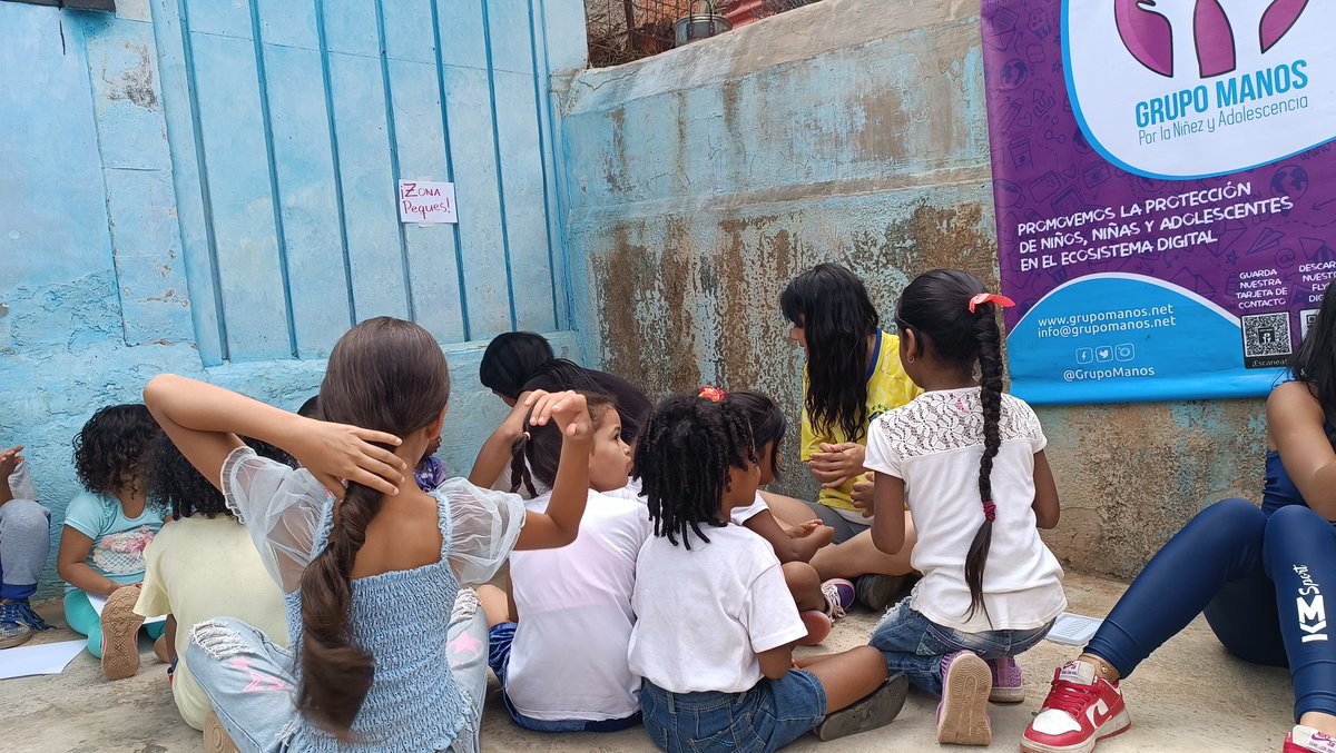 grupomanos's tweet photo. ¿Participación comunitaria y tecnologías? Descubre cómo logramos hacer una sinergia para visibilizar y darle voz en el ecosistema digital a niñas, niños y adolescentes de la Parroquia El Valle. https://t.co/JevhGFhaf6