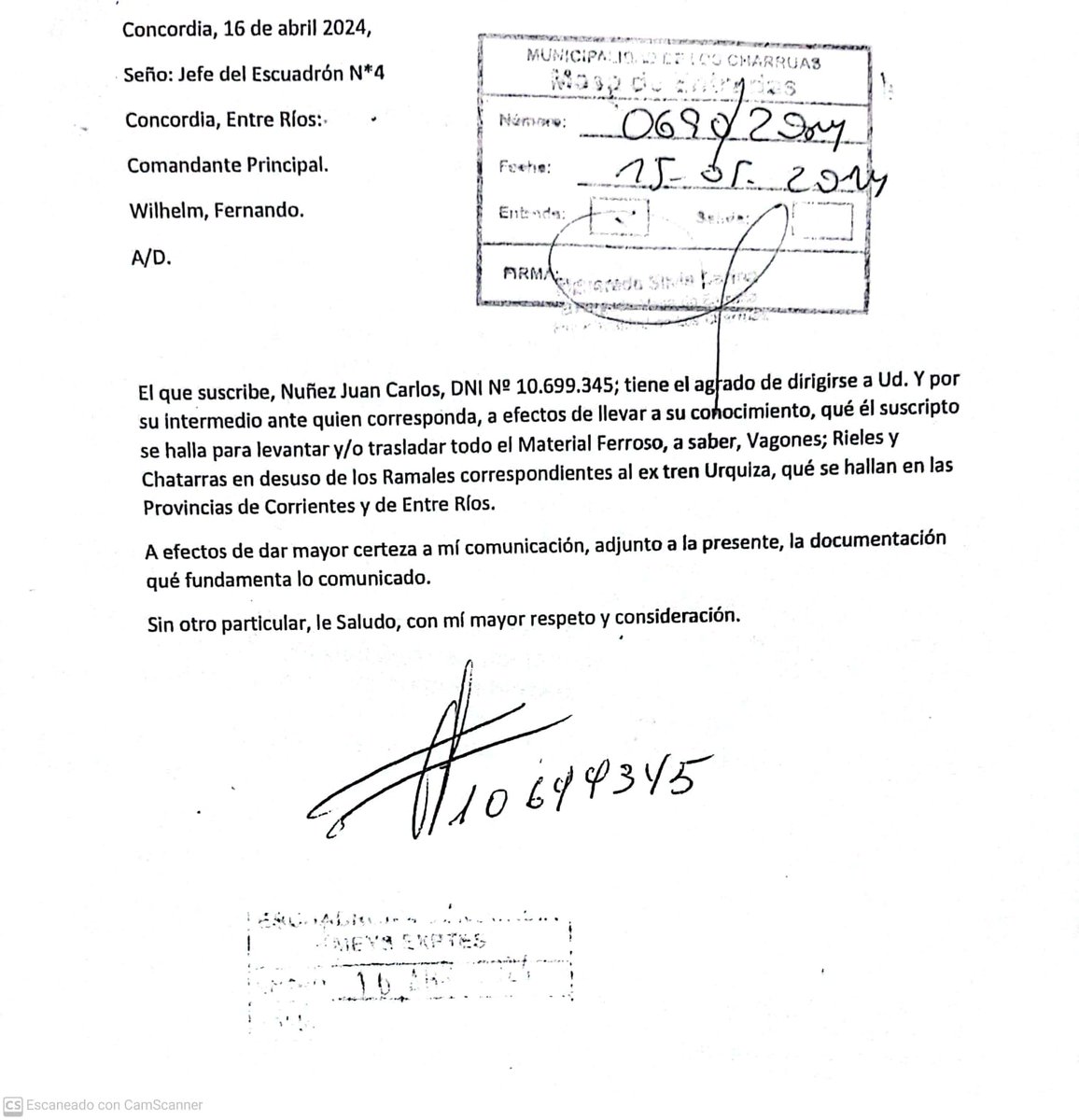 Plataforma14's tweet photo. Cuando no hay Estado, pasan estas cosas - F.C. Urquiza - 22/05/2024.

Desde la provincia de Entre Ríos, y mas precisamente desde la ciudad de Ubajay, nos consultaron por una nota que se presento en el municipio, con el objeto de adquirir material de https://t.co/Dp1UDVcHEv