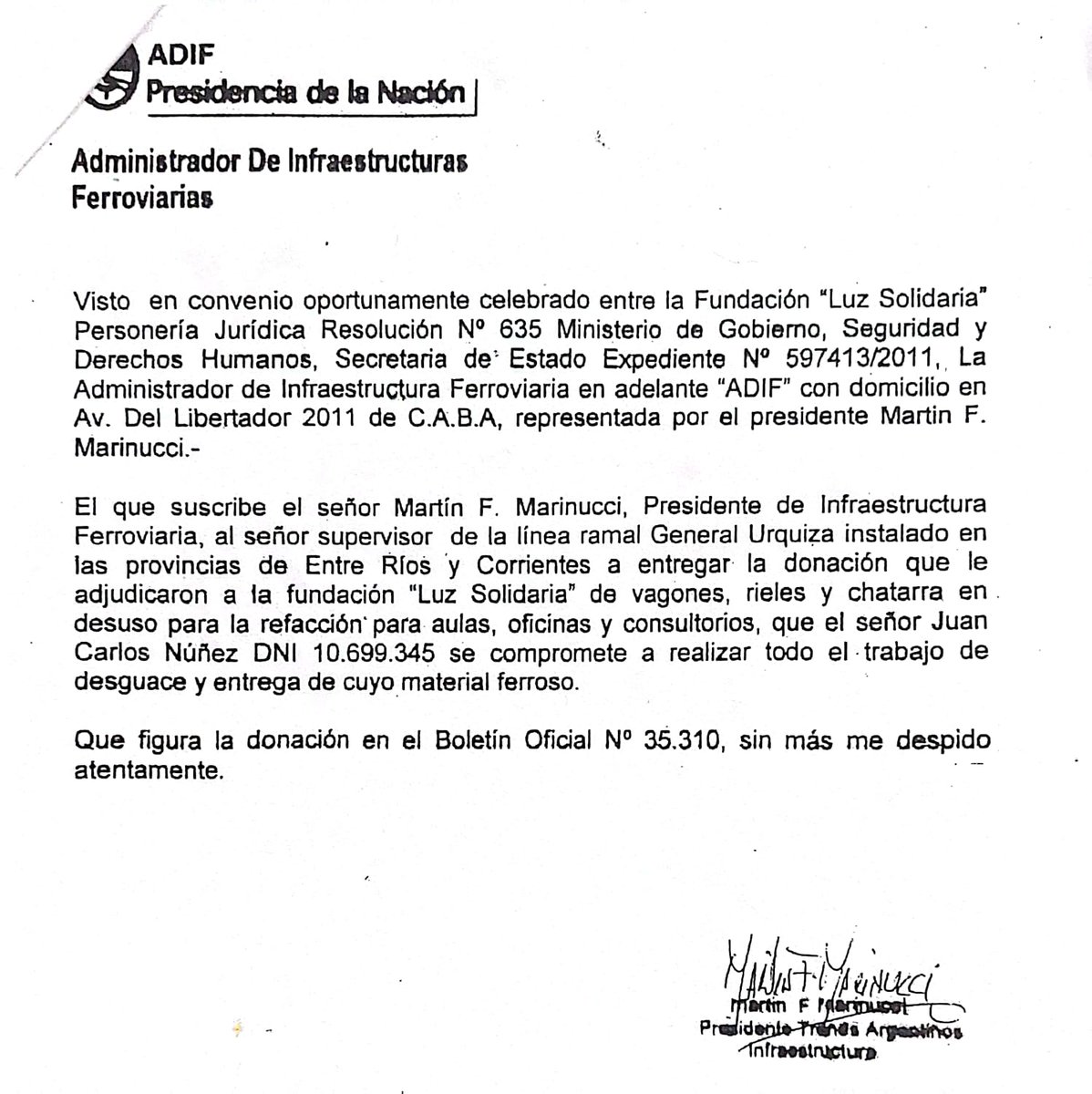 Plataforma14's tweet photo. Cuando no hay Estado, pasan estas cosas - F.C. Urquiza - 22/05/2024.

Desde la provincia de Entre Ríos, y mas precisamente desde la ciudad de Ubajay, nos consultaron por una nota que se presento en el municipio, con el objeto de adquirir material de https://t.co/Dp1UDVcHEv