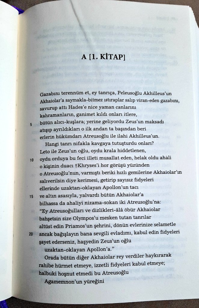 Son zamanların en önemli çeviri ve yayıncılık hadisesi bu olabilir:
Homeros: İlyada (Ilias), çev. Erman Gören, <a href="/EverestKitap/">Everest Yayınları</a>: 2024.
Erman hocayı ve Everest'i kutluyorum, naçizane.