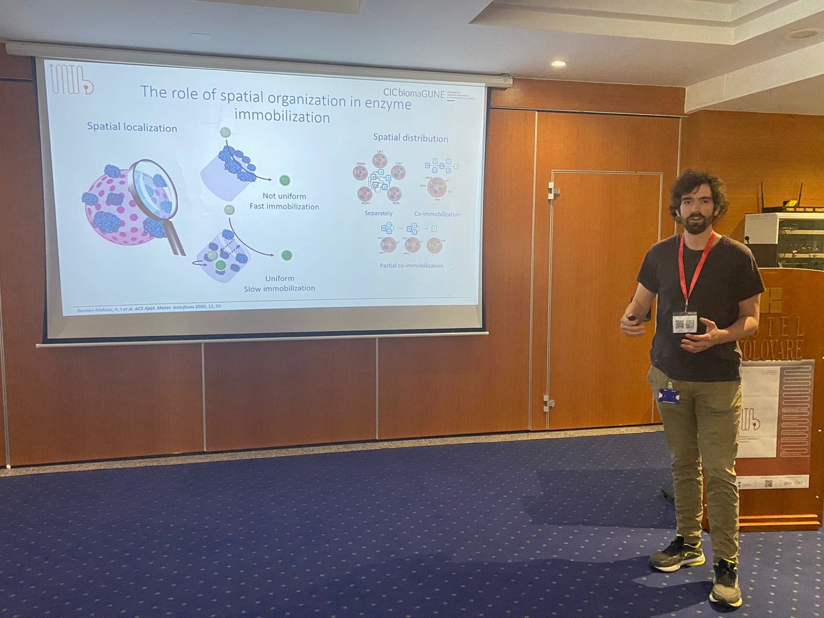 HetBiocat's tweet photo. This week we are participating in two outstanding conferences @NextGenBiocat and IMTB2024. @fjsantiagoarcos and @Idlopezl have talked about immobilization of multi-enzyme systems for chemical manufacturing
#METACELL #SOMECS https://t.co/VM7K33Tdok
