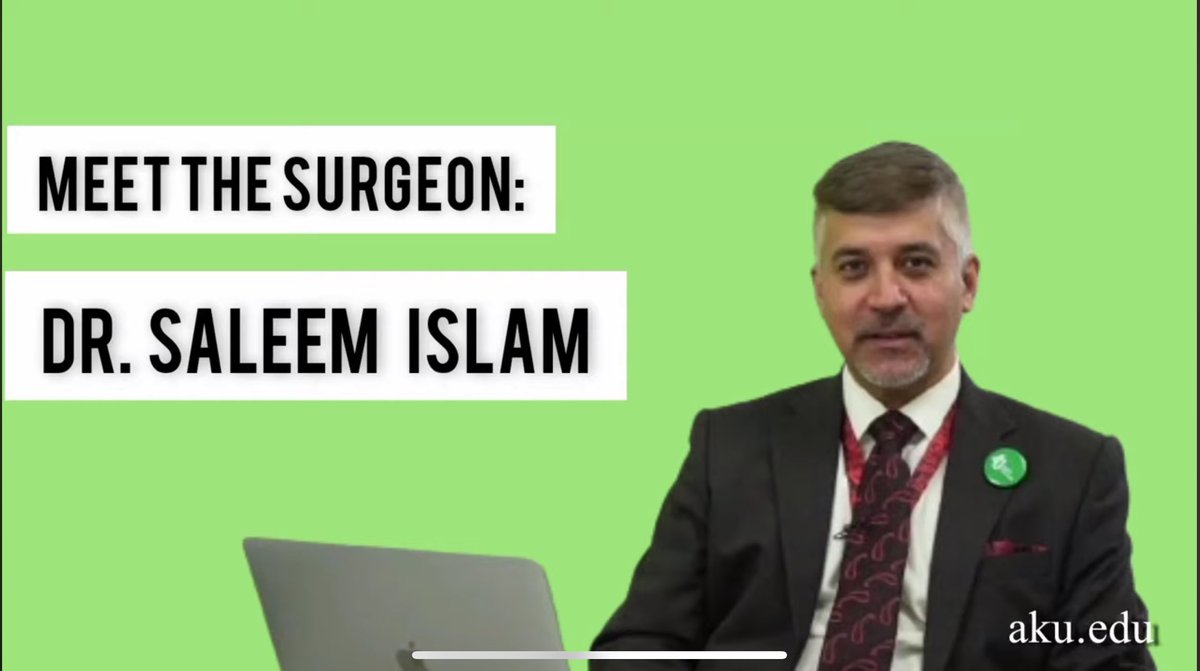 New video just dropped! Meet Dr @SaleemIslam, Chair of the Department of Surgery. P.S don’t forget to watch till the end to find out his hidden talent and fun fact! P.P.S Did you see it coming? youtu.be/SFNji_AGjfk?si…