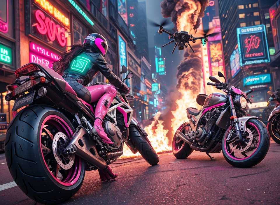 neuralsamur_ai's tweet photo. In the spirit of #Akira (first #anime I ever watched back in the early 90s)... we got some #hyperbikes

#AIArt #AIArtCommunity #AIArtwork #generatedart #SDXL #stablediffusion #SVD #conceptart #motorcycle #cyberpunk #scifi #scifiart #fantasyart #synthwave https://t.co/OhcwfXMCwd