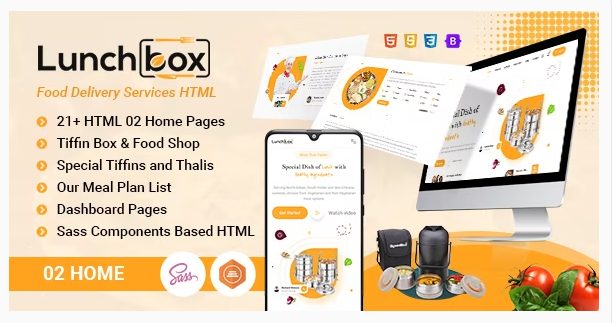 Lunch Box - Tiffin and Food Delivery HTML Template

Buy Now - 1.envato.market/9gYJP0

#bar #beverages #catering #cooking #delivery #fooddelivery #foodshop #kitchen #lunchbox #onlineorder #restaurant #thali #tiffinbox #webstrot