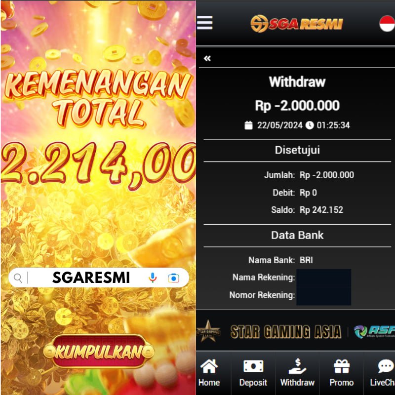 SGARESMI's tweet photo. Selamat kepada Member dengan ID : Pap***** yang telah mendapatkan JACKPOT 

Dengan Modal KICIK bisa mendapatkan kemenangan hingga proses CAIR WD senilai RP 2.000.000,-.

Pengen seperti ini mari segera Join & Mainkan game kesukaan anda hanya di SGARESMI, dengan min deposit 10K sudah bisa menjadi Calon sultan selanjutnya..!!!

LINK ALTERNATIF :
🌐 https://t.co/ShT4YZxPcH
🌐 https://t.co/rmE3r2qfPX

Contact Support SGARESMI:
📲 Whatsapp SGARESMI : https://t.co/V3X1mWRq5Z
📲 Telegram SGARESMI : https://t.co/gH1qRV1Q2q

#sgaresmi #promosgaresmi #promocakepsgaresmi #pakethematsgaresmi #mesinslot #bandarslot #slotjitu #depositpulsaslot #slotdepositpulsaaxis #depositpulsaaxis #konteraxis #pulsaslotaxis