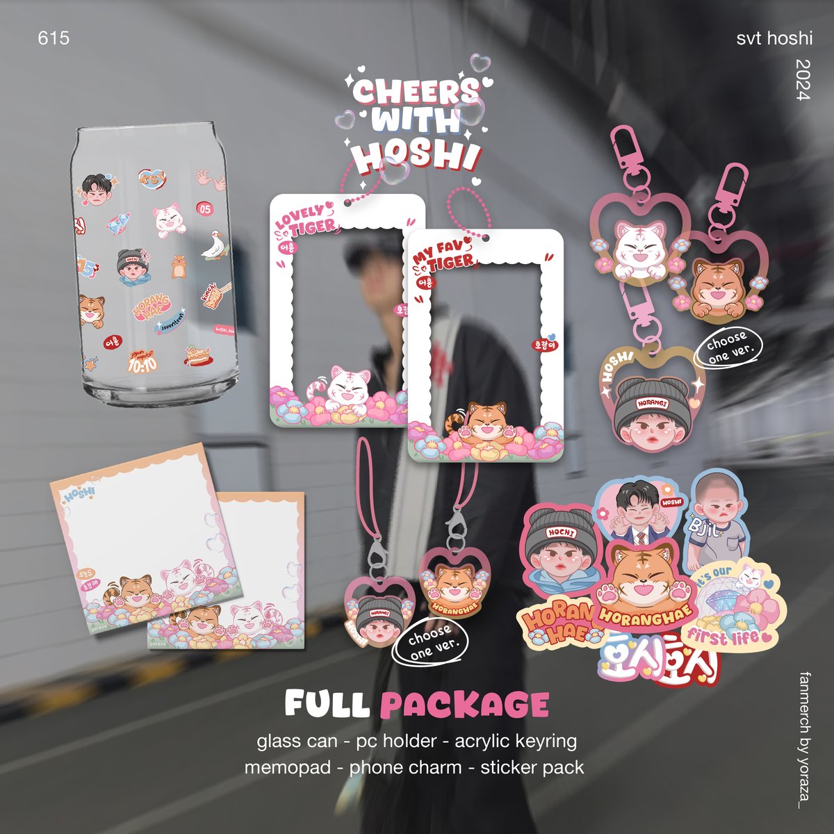 [MY GO 🇲🇾] Cheers with hoshi by @yoraza_ 🇮🇩

💰RM7-RM23 (depo RM4 - RM14)

🌟 Glass can, pc holder, keychain, phone charm, sticker pack, memopad 

DEADLINE : 30 MARCH, 3PM 

More details & order form : forms.gle/RPg4ze1kvaVJ24… 

#pasarseventeen #pasarSVT