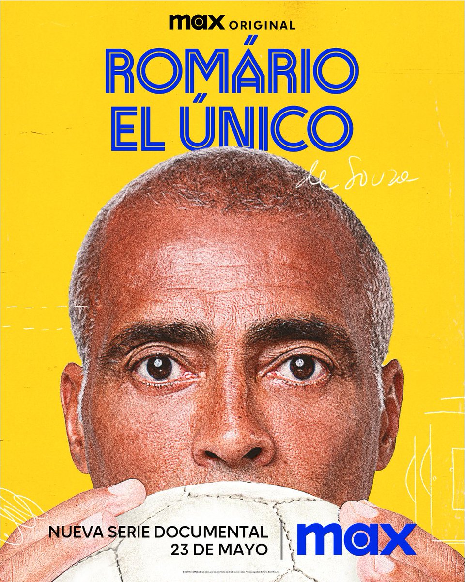 Romario el Único es la #serie narra la vida del exfutbolista que hizo historia con la Selección de #Brasil. Estreno 23 de mayo #futbol #bio #sandymoon #disecciontv ⚽🥅🇧🇷
