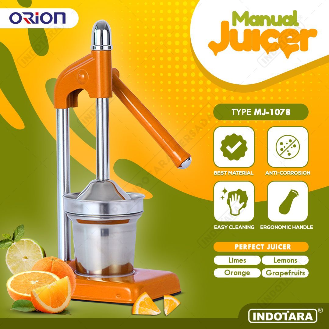 Orion Alat Pemeras Jeruk Manual MJ-1078 Orange.

.
.
.
#indotara #ptindotarapersada #indotarapersada #ptindotara #orion #alatusaha #perasanjeruk #pemerasjeruk #alatpress #jerukperas #manualjuicer #handjuicer #juicer #indotarajakarta #indotarabandung #indotarasurabaya