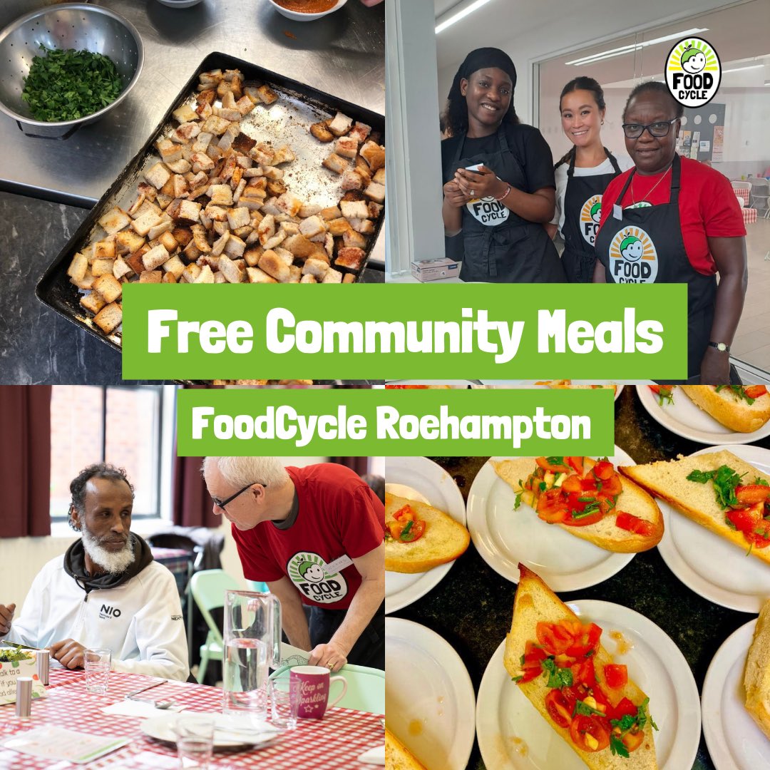 ISWLSAMS's tweet image. Excited to be working together with @foodcycle on supporting a new South London initiative in Roehampton! 🍽️ 

🗓️ Coming this Summer ☀️ 
👀 Watch this space ✅ 

@wandbc #CommunityDining #FoodCycle #Local #MoreThanAFoodBank #Wandsworth