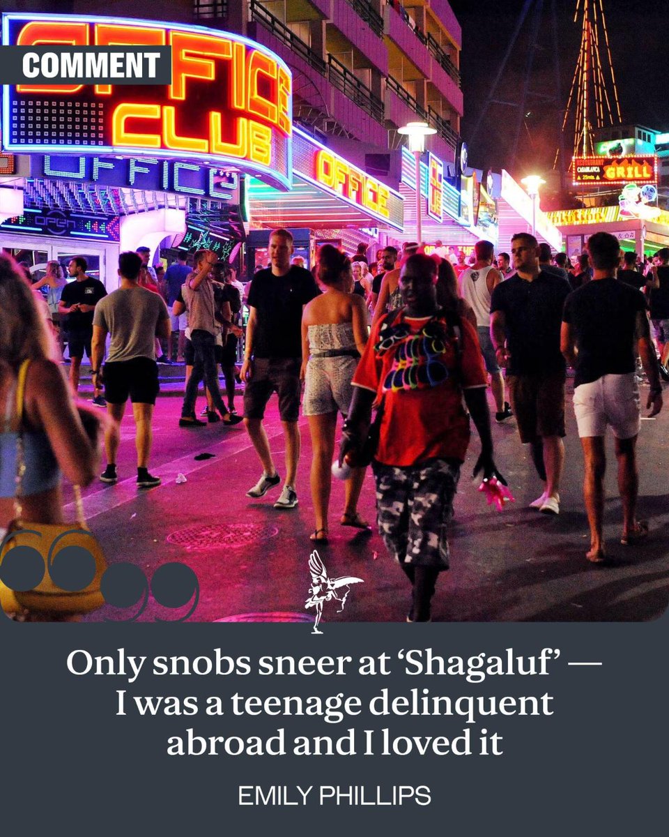 'I was just there for pool parties, bars playing the same music and most importantly, boys. Lots of boys', writes Emily Phillips Read more: standard.co.uk/comment/commen…