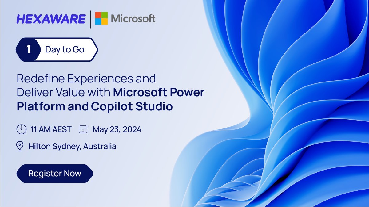 Explore the latest advancements in #AI for citizen developers with Copilot's integration into Microsoft Power #Apps. Join our exclusive event with insights from UNSW & #Microsoft experts on adopting low-code/no-code platforms. bit.ly/3QULiL6 #LowCodeNoCode #LCNC #Cloud