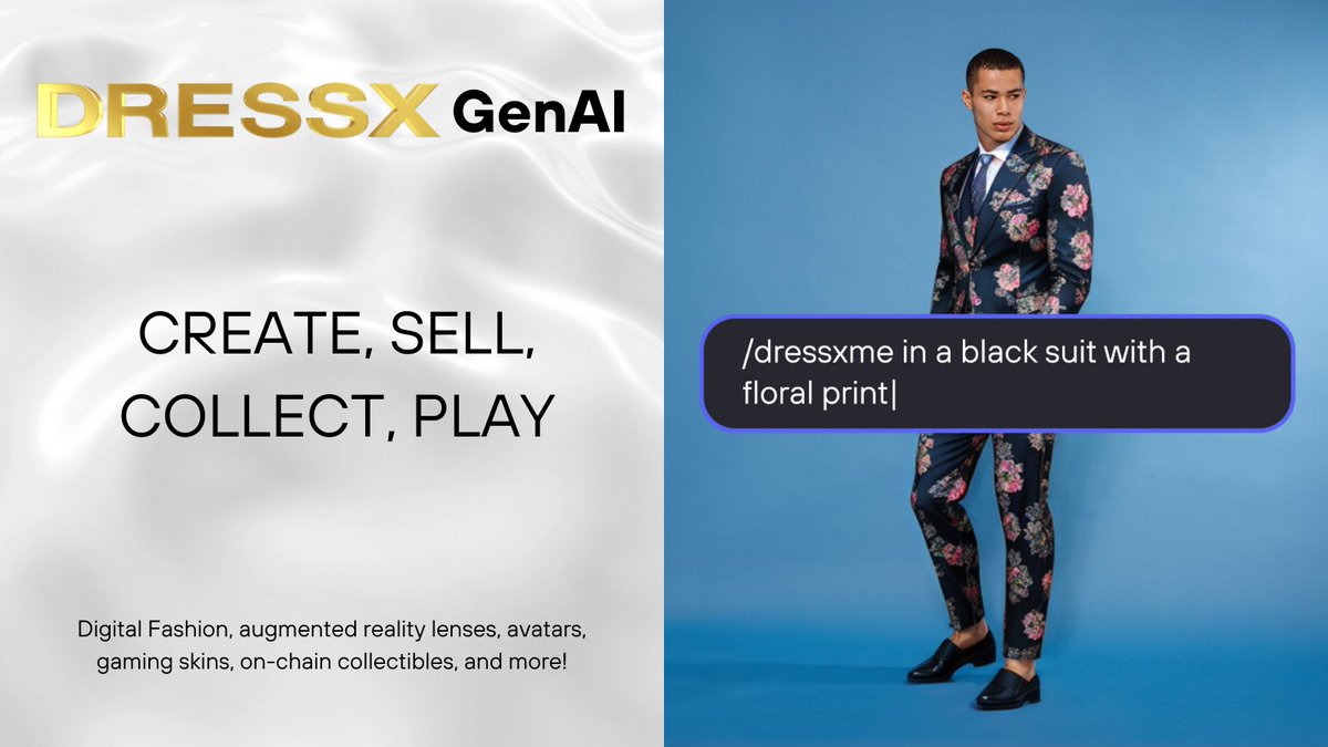 💥 Attention guys, our Quest Challenge along with @Galxe Community is LIVE NOW! 💥 Generate your styles with DRESSX Gen AI and participate to claim one of the 5 prizes available for this quest, just one fashion prompt takes to take place, try it and share your AI style! 🎉 🔻