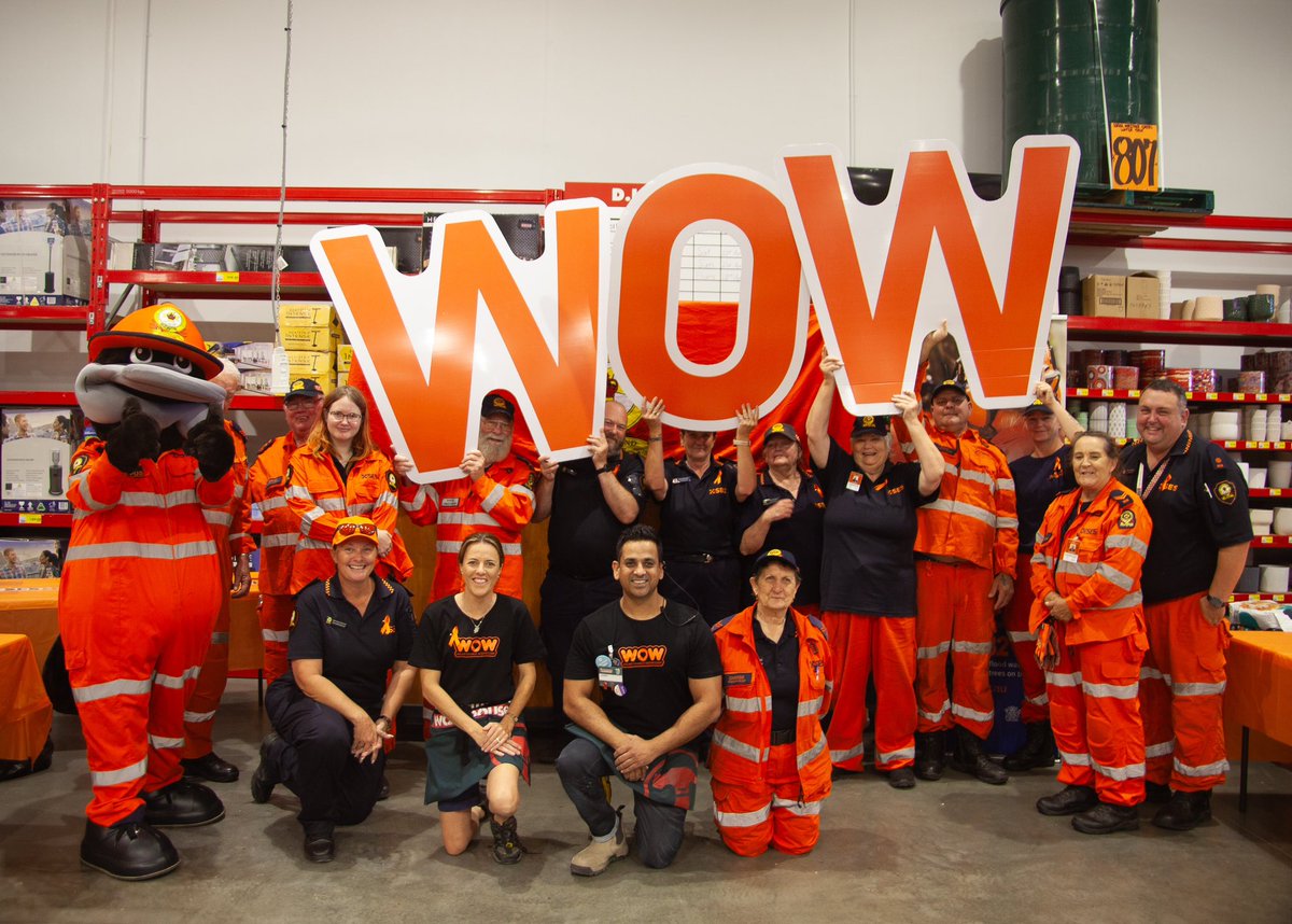 QLDSESVA's tweet photo. A glimpse into #WOWDay in Yeppoon!

Thank you so much to Bunnings for holding this incredible celebration. It’s definitely a day to remember.🧡🌟

#WearOrangeWednesday #thankyou

📸: Haylee Gibbs https://t.co/3i6AjPNGPY