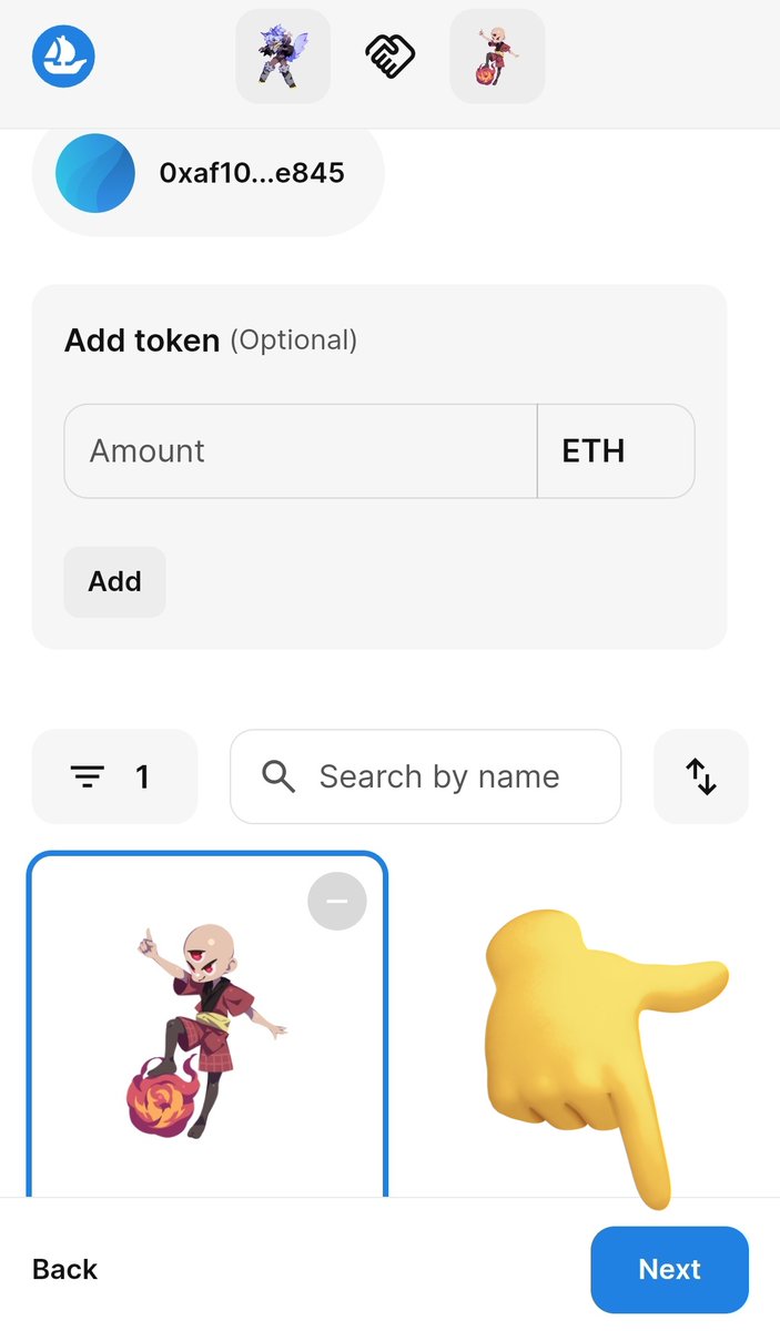 aflon207's tweet image. #エグリプト オプシで安心レアモン交換✨

交換依頼側の操作
①交換する相手のレアモンページで🤝マークをタップ
②複数体の場合はここで追加でnext
③自分が出すレアモンを選択して（複数可）next
④内容を確認して問題なければsend deal✨

次はお相手の操作↓