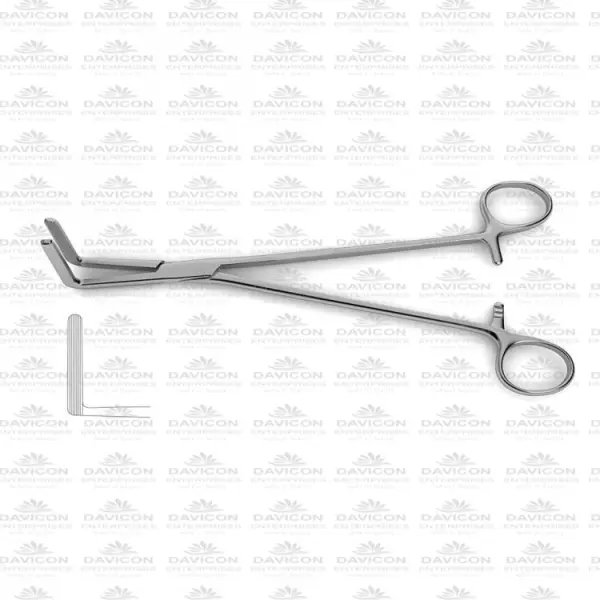 Right angle jaws w/ longitudinal serrations, 2″ (5.1 cm) long, 8-1/2″ (21.6 cm)
Wertheim-Cullen Pedicle Clamp
shop.daviconsurgical.com/product/werthe…
Contact us on E-mail: Info@daviconsurgical.com
↪️High Quality Stainless Steel
#surgicalinstruments #surgicaltools #surgicalforceps #surgicalforcep