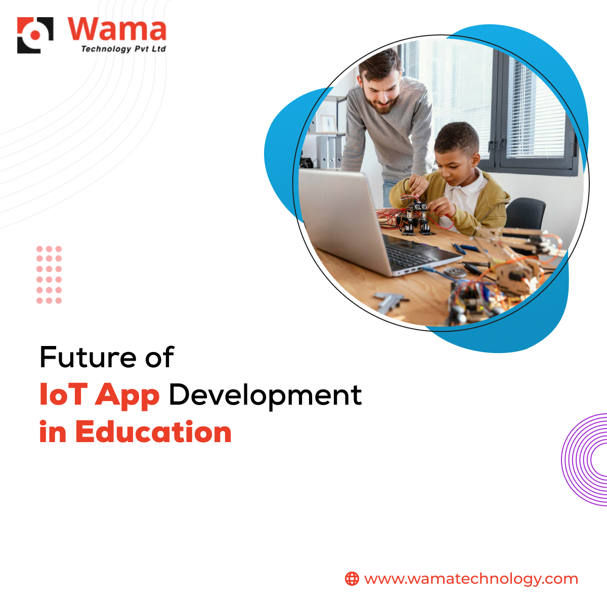 TechWama's tweet image. Stay ahead of the curve and embrace the future of education with IoT app development! 💻 Let's empower the next generation of learners together! #IoT #Education #FutureTech #Innovation 🌐✨