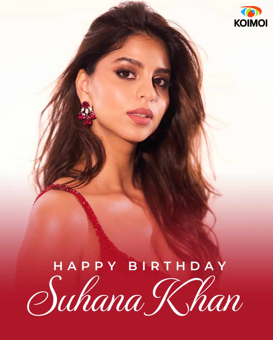 Wishing our very own Veronica aka Suhana Khan a 'Va Va Voom' Birthday! 😍💞

#SuhanaKhan #HappyBirthday #BirthdayWish #koimoi