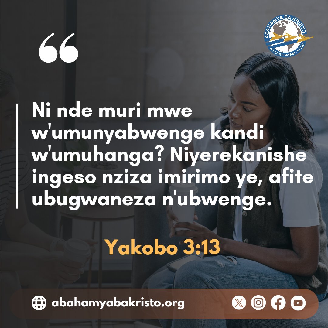 Binyuze mu buzima bufite gahunda n'ibiganiro byubahisha Imana, ubwoko bw'Imana bugomba kwerekana imbaraga z'ukuri gukomeye bwahawe.

#Kristo #KwizeraGukora #KubahaImana