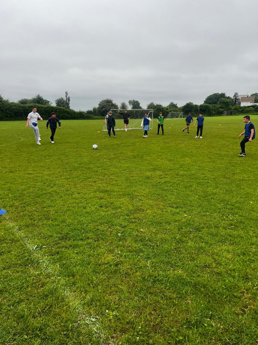 Day 2 of Active Schools Week was all about soccer! Thanks Mr.Corry for organising the kids had a great day.