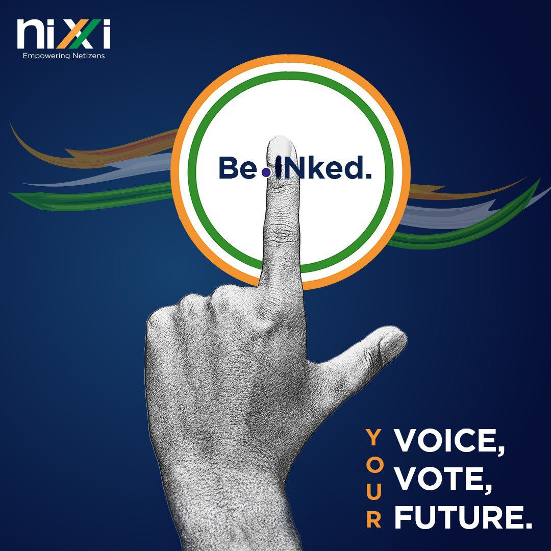 Let your voice reverberate through the halls of democracy and pave the way for a brighter,more inclusive future.Exercise your right,make a mark and lead towards progress. @GoI_MeitY @_DigitalIndia @mygovindia @PIB_India @NIELITIndia @CSCegov_ @NeGD_GoI @NICMeity @MeitY_NICSI