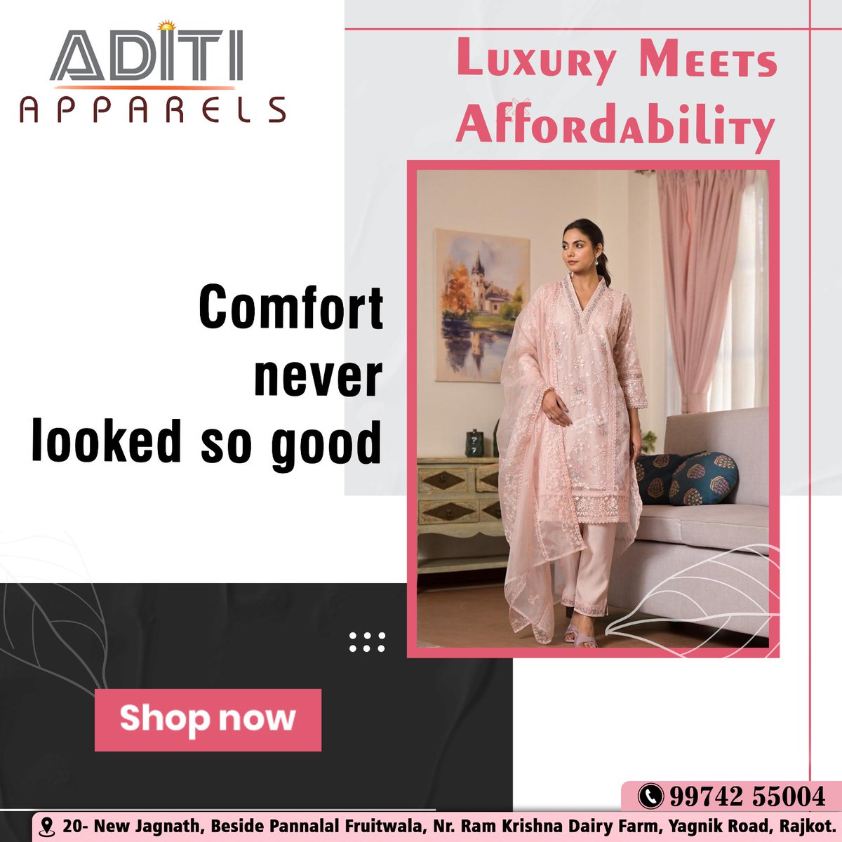 Are You Looking for a Luxuries Dresses, Kurtis, Gown ?
Contact us Now:- 099742 55004
.
.
.
#aditiapparels #apparelshop #womensclothings #girlsethnicwear #womenethnicwear #womensethnicwear #designerethnicwear #kurtipant #kurtipantdupatta #chaniyacholis #chaniyacholicollection