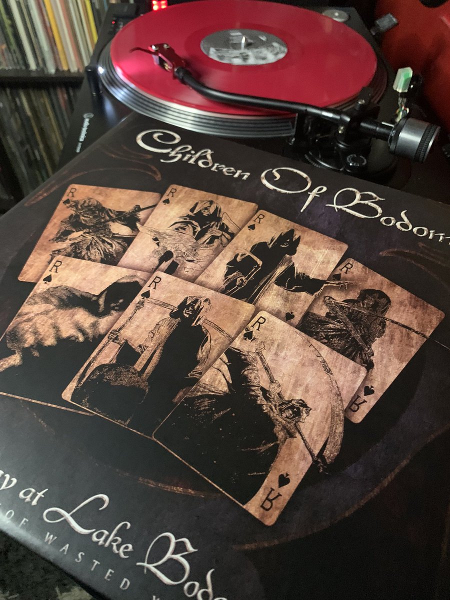 May 22nd 2012, @cobhc releases Holiday at Lake Bodom (15 Years of Wasted Youth) 
#childrenofbodom 
#albumanniversary 
#vinyl 
#vinylcommunity