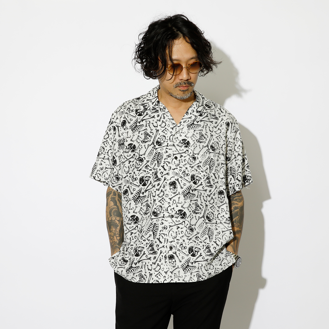 RUDE GALLERY ALOHA SHIRTS -MARIA PRINT