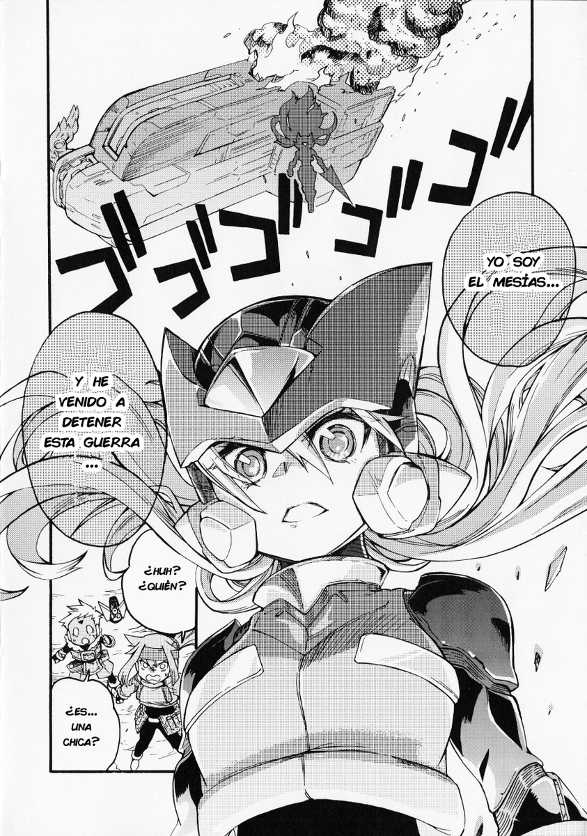 Reminder that the megaman ZX Advent Manga's final panel ends with Aile getting overtaken by Model O and claiming she is the messiah before it was discontinued