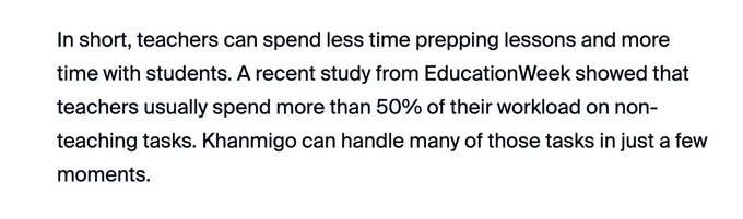 Microsoft, Khan Academy offer free AI assistant to all US teachers https://t.co/fBCjClmuk7 https://t